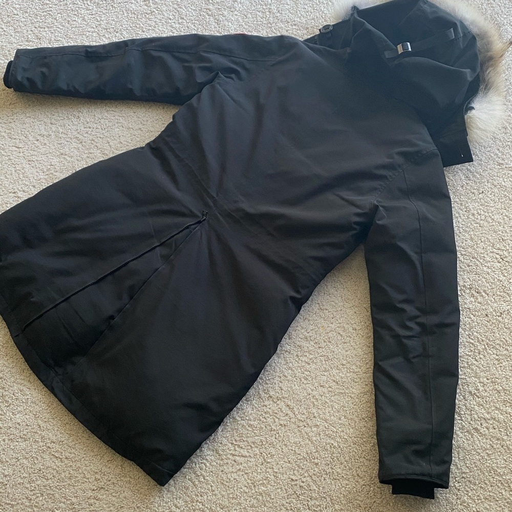 **SOLD** Canada Goose Rossclair Size L Black - Picture 4 of 8